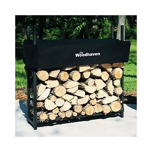 Woodhaven 3ft Firewood Rack with Cover