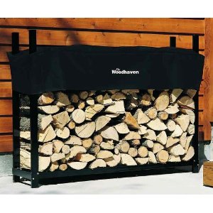 Woodhaven 5ft Firewood Rack with Cover
