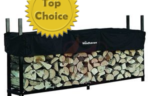 Woodhaven 8ft Firewood Rack with Cover