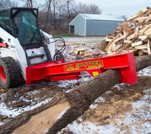 TM Pro Skid Steer Log Splitter