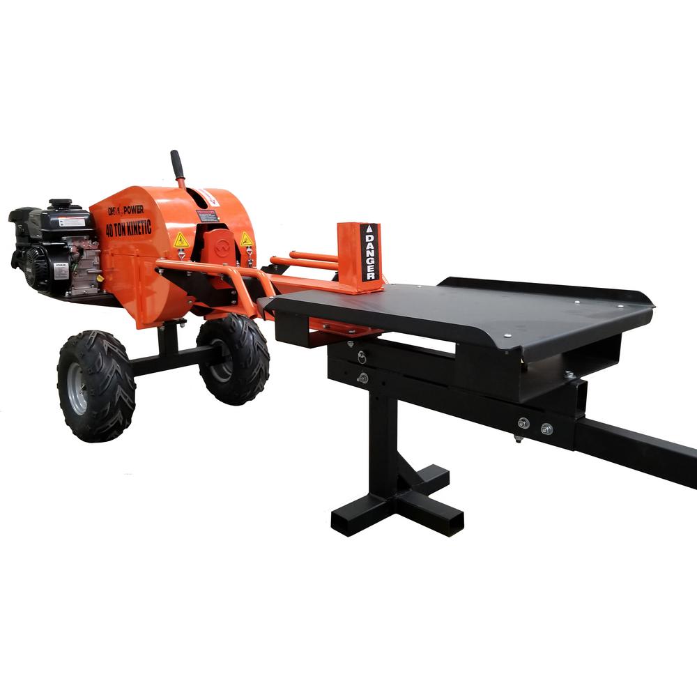 DK2 Power 40 Ton Horizontal Gas Log Splitter