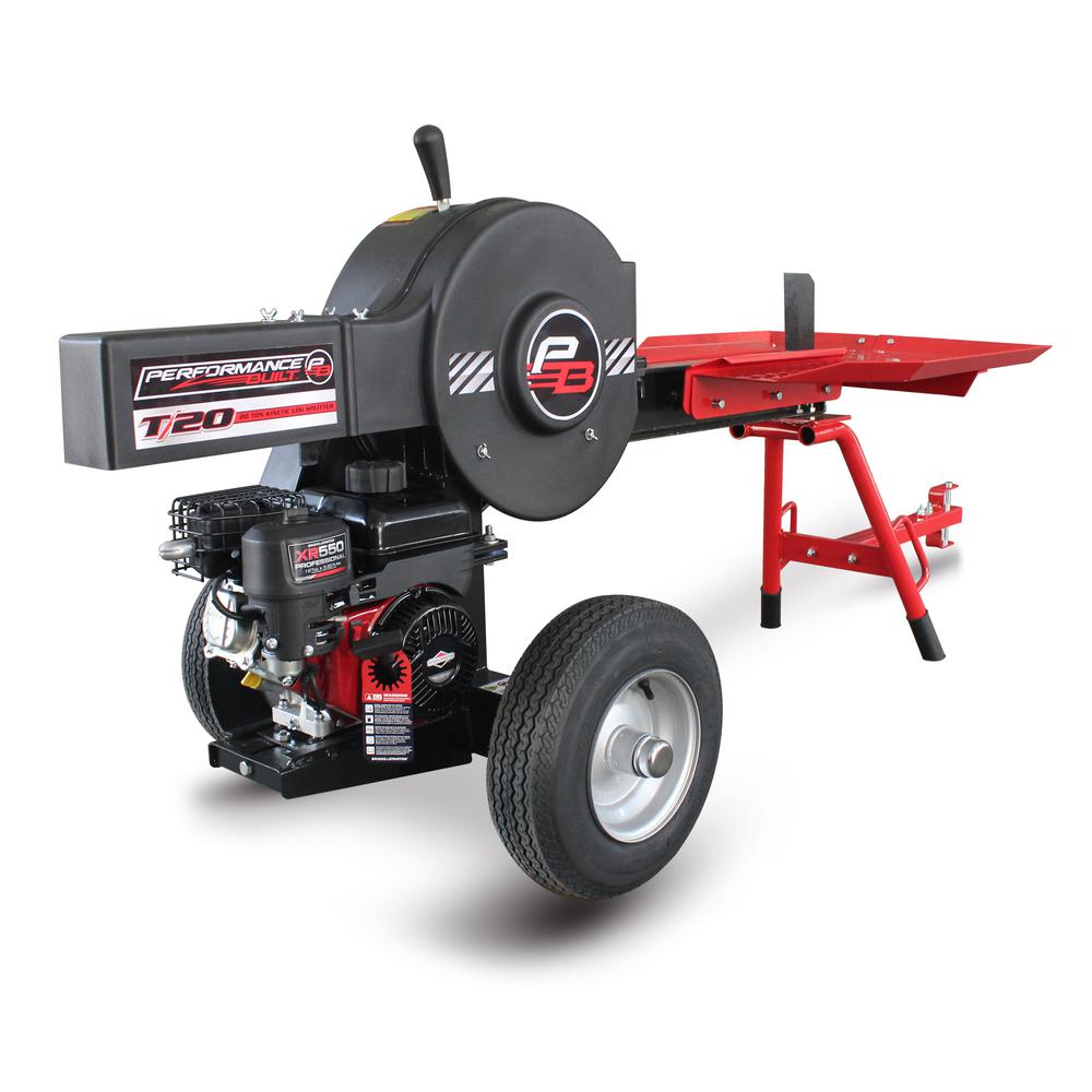 Performance Built 20 Ton Horizontal Gas Log Splitter
